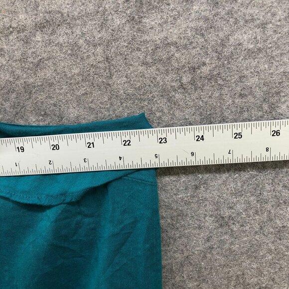 NWT Old Navy Cami Top Womens XXL Teal Ruffle Square Neck Relaxed - Picture 7 of 10